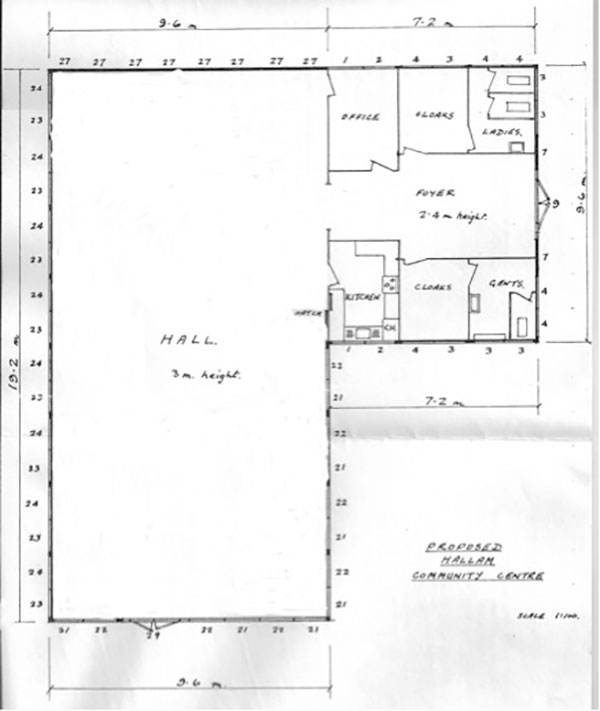 Hall plan